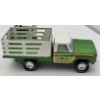 Image 4 : NYLINT Farms Green Metal Pick Up Truck & Trailer - 25" Long with Both Pieces