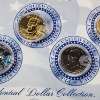 Image 3 : The Franklin Mint United States Presidential Dollar Collection: Set of 5 Presidential Dollars 
