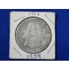 Image 1 : 1904 90% Silver Morgan Dollar 