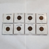 Image 1 : Eight Assorted United States Wheat Cents
