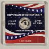 Image 2 : 2026 Samoa $1 Independence Day 1 Gram .999 Fine Silver Antique Finish Commemorative Coin