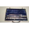 Image 1 : Haynes-Schwelm Co Professional 1920 LP OP G# C Silver 5872 Flute In Case