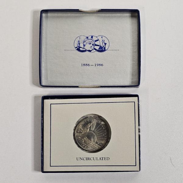 1986-D Statue of Liberty Centennial Commemorative Uncirculated Half Dollar
