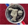 Image 1 : 1983-S Proof United States Olympic Silver Dollar In Original Packaging - 90% Silver