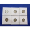 Image 2 : 6 Assorted Years Silver Mercury Dimes FV: $0.60