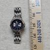 Image 2 : Vintage Fossil Blue Stainless Steel Moon Phase Men's Watch