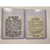 Image 2 : Lou Gehrig & Bob Feller Goudey & Leaf Gum Throwback Baseball Cards In Protective Holders - Mint