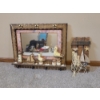 Image 1 : Louisville Home Pickup - 22 x 18 Wooden Nautical Mirror & Decorative Items Shown