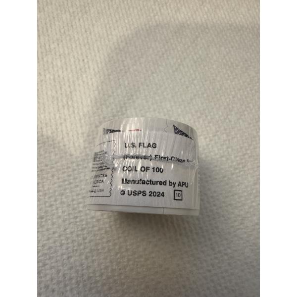 100 United States Forever Postage Stamps - Sealed Brand New - Brand New Roll - Face Value $78.00