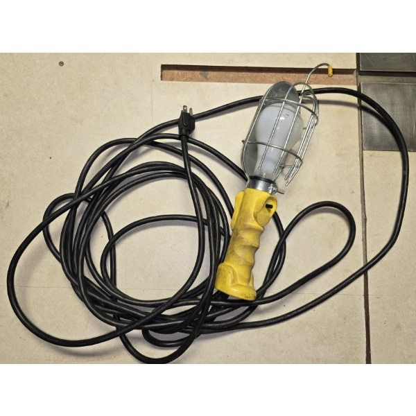 Work Light with Outlet
