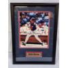 Image 1 : Hand Signed Cleveland Indians Eddie Murray Photograph in Nice Framed Display