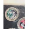 Image 2 : 2002 Collectible Elvis Presley 50th Anniversary (5) Colorized U.S. Tennessee Quarters Set 