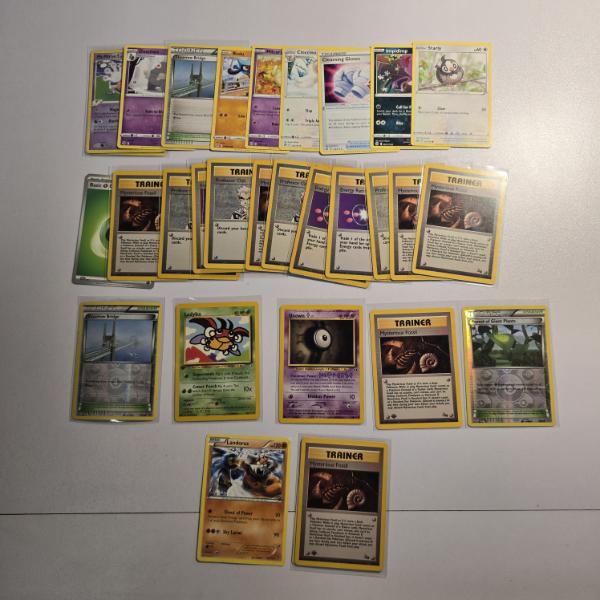 (30) Vintage Pokemon Cards incl 1st Editions, Reverse Holographs and Rares
