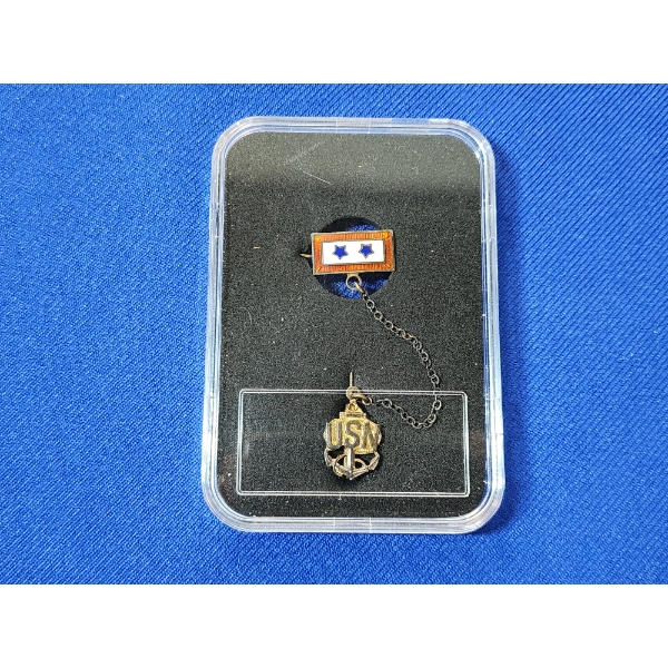 Vintage WWII United States Navy Son-In-Service Mother's Pin