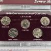 Image 2 : 1999 50 States Commemorative Quarters Denver Mint 5 Coin Brilliant Uncirculated Set