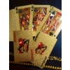 Image 3 : Brand New Full Deck Of 24k 999 Gold Foil Playing Cards Including The Jokers & Special Mahogany Case