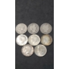 Image 1 : Barber, Franklin & Kennedy 90% Silver Half Dollars Face Value: $4.00