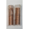Image 6 : (2) Rolls Of Old Canadian 1 Cent Coins - AU Condition- Face Value: $ 0.99