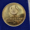 Image 7 : The 1982 World's Fair in Knoxville, Tennessee USA Commemorative Coin in Case