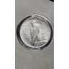 Image 3 : 1925-S Silver Peace Dollar in First Commemorative Mint Display With Stamp