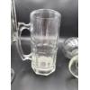 Image 6 : 2 Wine Goblets & 1 Beer Mug - 8 inches & 7.5 inches 