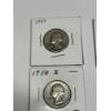 Image 4 : 90% Silver Quarters & Dime - 1949 Quarter - 1950S & 1948S Quarter - 1903 Barber Dime 