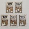Image 1 : Five 1-Grain American Grain Co. .999 Fine Silver Bars