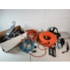 Image 1 : Lot of Extension Cords, Power Strip, Headphones, Lamp, Cordless Phones & More!