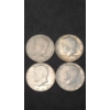 Image 1 : (4) 1964 90% Silver Kennedy Half Dollars - Face Value: $2.00