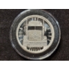 Image 4 : Rare 2022 Freedom Convoy - Hold The Line 1 Troy Ounce .999 Fine Silver Round - Encapsulated