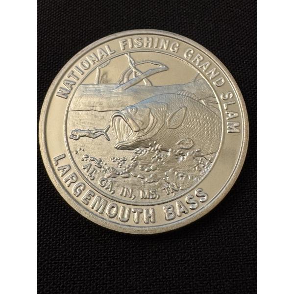 Rare North American Fishing Club Grand Slam .999 Fine Silver Troy Ounce - Mint