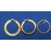 Image 1 : (3) 14K Yellow Gold Non-Matching Earrings - Total Weight: 3.3g