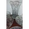 Image 5 : Large Assortment Of Vintage Cut / Pressed Glass Pieces As Shown - See Description