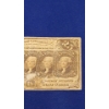 Image 3 : 1862 25 Cents First Issue Fractional Currency FR#1281 Straight Edges With Monogram  