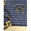 Image 10 : Huge lot of costume Jewelry - Butterfly Pin - Bracelets - Several Earrings & Necklaces - Gorgeous 