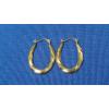 Image 1 : 10K Gold Hoop Earrings - Weight: .5g