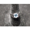 Image 10 : Six Sterling Silver Rings Including Blue Topaz, Green Amethyst & More - Total Weight: 14.3 Grams