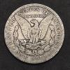 Image 2 : U.S. 90% SILVER COINS - 1900-O MORGAN SILVER DOLLAR - CIRCULATED CONDITION - SEE PICS