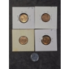 Image 2 : (4) Wheat Pennies (1955S, 1955S, 1956D, 1954S) & (1) 1943 Steel Penny - $0.05 FV