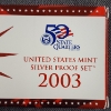 Image 2 : United States Mint 2003 Silver Proof Set in Original Packaging!