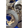 Image 8 : Beautiful 14K Gold Charm Bracelet Loaded With Matching Charms - Total Weight 74.1 Grams!