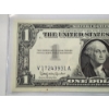 Image 2 : United States Series 1957-B $1 Blue Seal Silver Certificate - In Holder