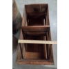 Image 4 : Beautiful Vintage 26''x12'' Wood Sunkist Crate And 2 Vintage Metal Milk Cans