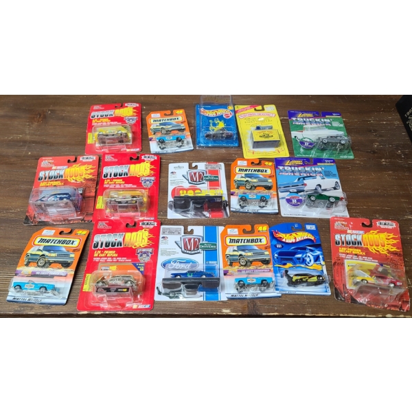 Collection Of Assorted Die-Cast Cars Including Matchbox, Hot-Wheels & More