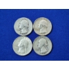 Image 1 : x4 Assorted Years U.S. 90% Silver Washington Quarters FV: $1.00