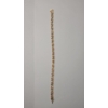 Image 3 : 14K Yellow/Rose Gold Floral 7.5" Bracelet - Weight: 7.2g