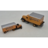 Image 1 : METAL TOY TRUCKS - 2 Pcs - YELLOW TRANSIT FREIGHT LINES   1993 FIRST GEAR - SEE DESC & PICS