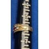 Image 6 : 10K Gold Ring With Pink/Blue Stones - Size: 6 - Weight: 4.3g 