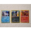 Image 1 : Lot of Three Near Mint Assorted Holo Pokemon Cards From Assorted Sets Dating 2020-2022