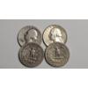 Image 1 : Assorted Years/Mint Marks United States 90% Silver Washington Quarters - Face Value: $1.00